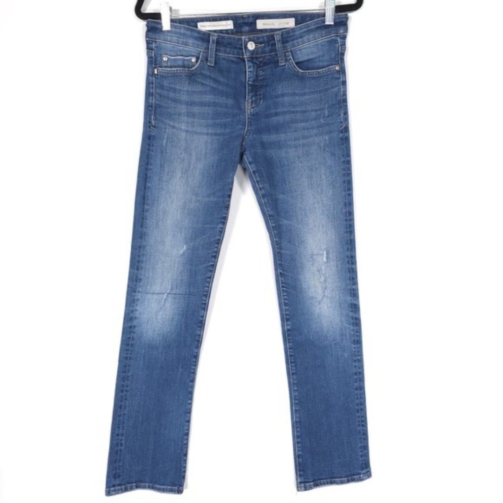 Anthropologie Pilcro And The Letterpress Women's Jeans Size 28 Parallel Mid Rise